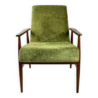 Fauteuil Fox Vintage Vert Olive, 1970s