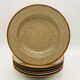 6 deep plates, Tulowice. Made in Poland.