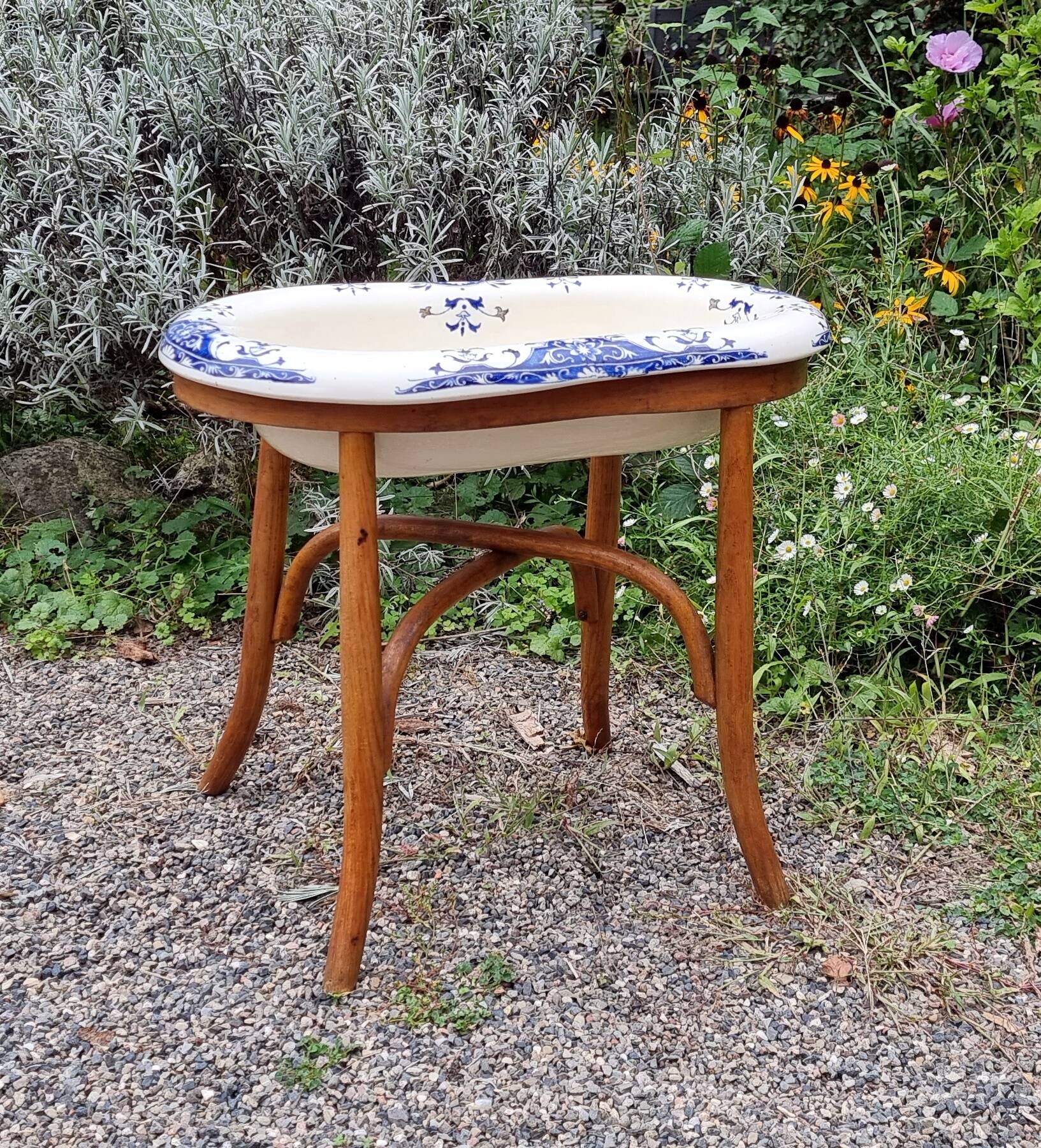 bidet-en-bois-courb-baumann-et-fa-ence-longchamps-selency