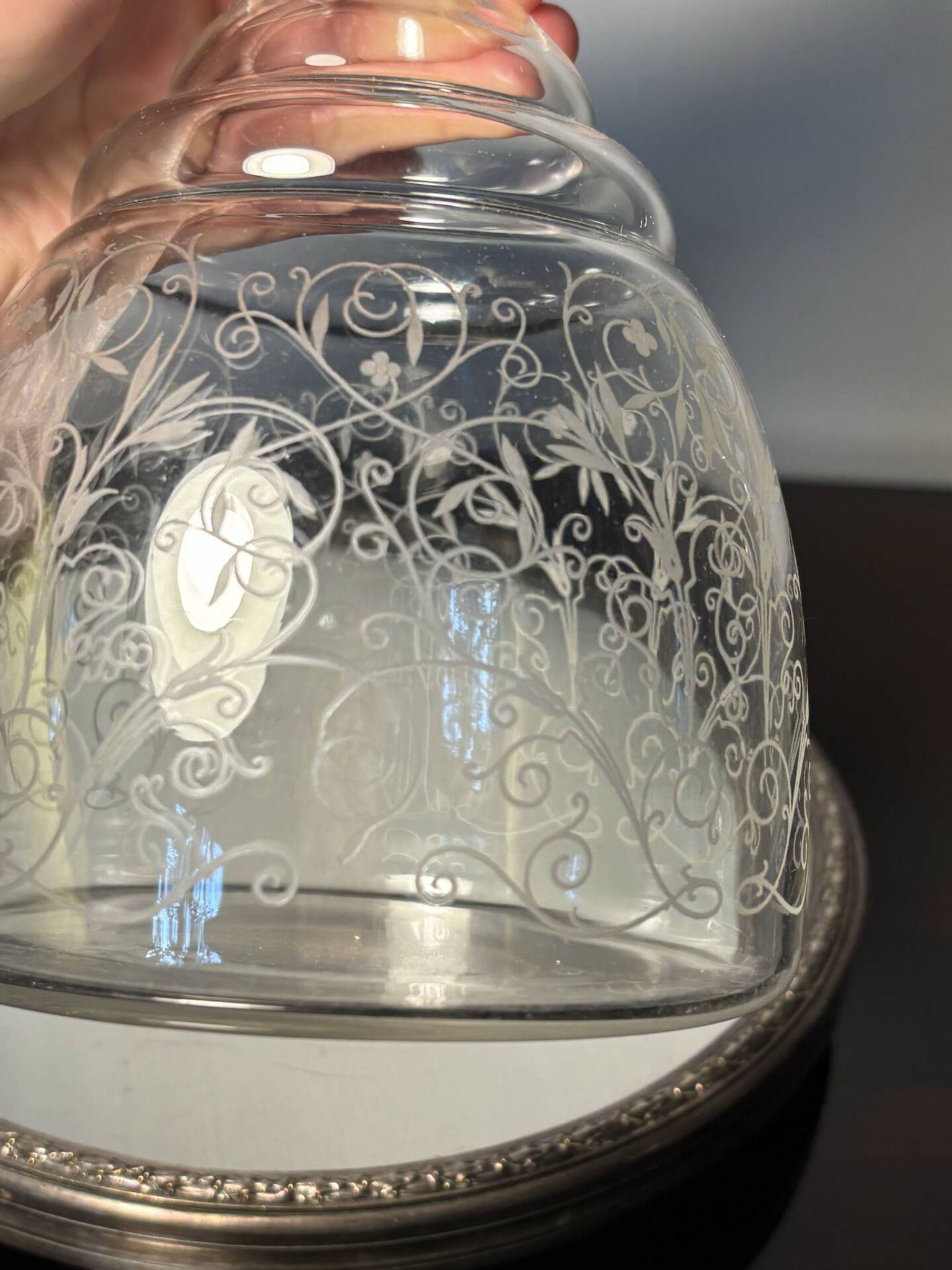 Carafe Baccarat Michel Ange avant 1936