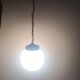 Opaline hanging with chain and cable