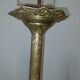 Antique brass candelabrum