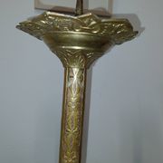 Antique brass candelabrum