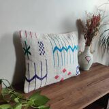 Moroccan mosaic cushion