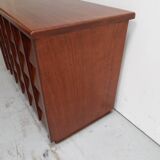 Vintage mahogany filing cabinet with drawers