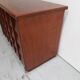 Vintage mahogany filing cabinet with drawers