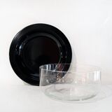 Gianfranco Frattini salad bowl for Progetti, 1970s, set of 2