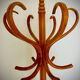Parrot coat rack on beech legs