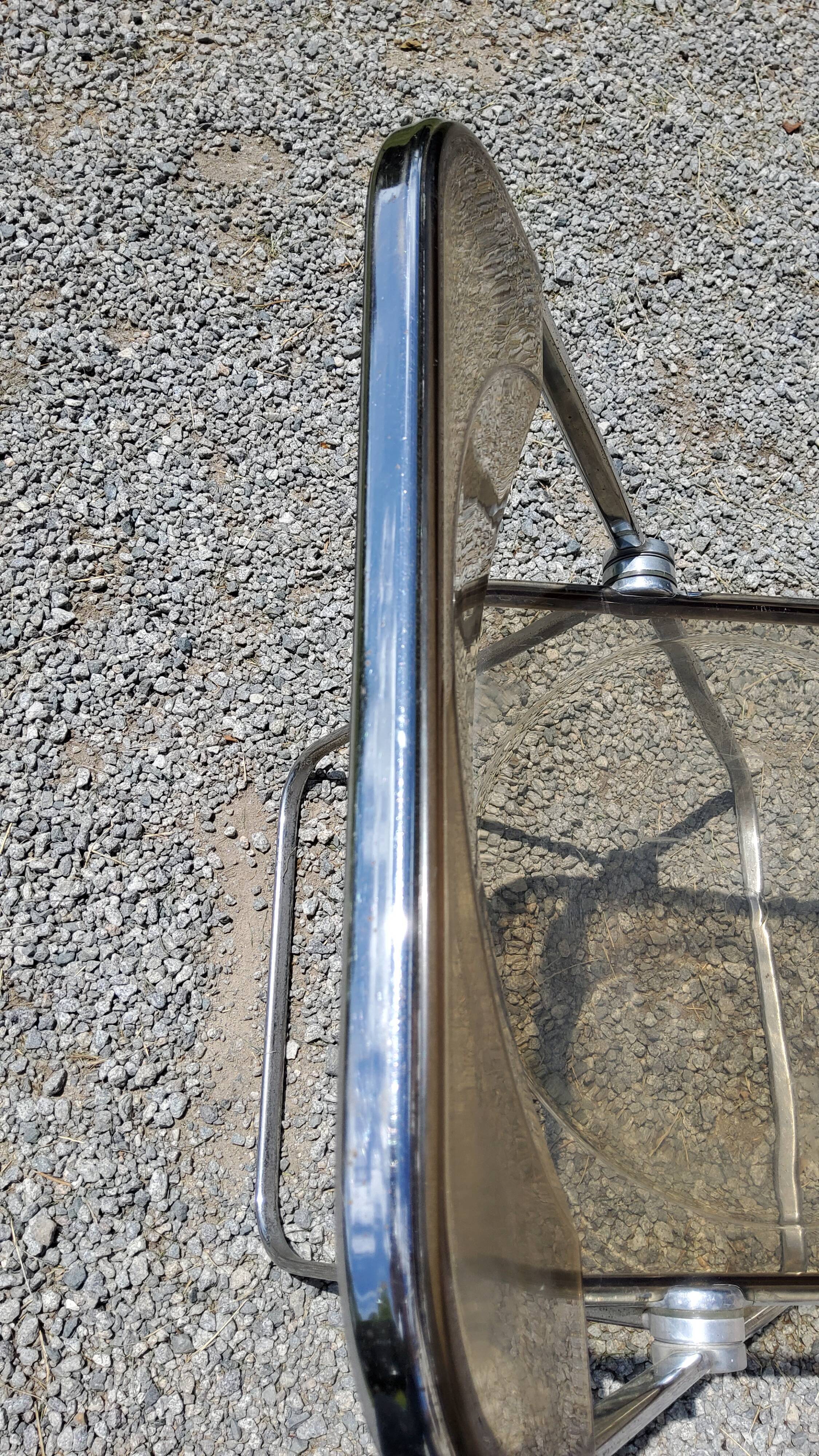 Set of 3 plia chairs by Giancarlo Piretti from the 70s