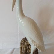 Figurine de Grue en porcelaine de Chine
