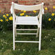 Salon de jardin en bois, 4 fauteuils