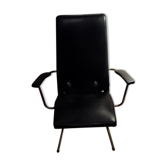 Fauteuil vintage noir