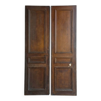 Pair of antique separation doors from the 19th century.