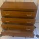 Commode vintage pieds compas