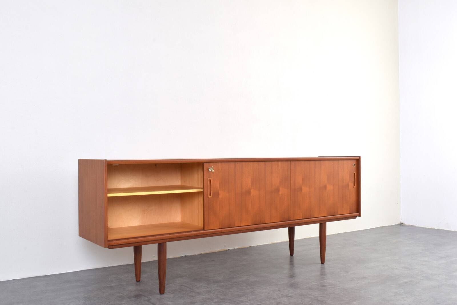 Mid-Century Danish Teak Sideboard, 1960s.