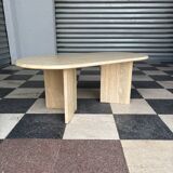 Vintage travertine coffee table