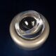 Joe Colombo Biglia Crystal and Metal Ashtray for Arnolfo di Cambio Italy 1970