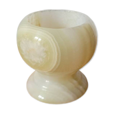 Alabaster egg cup