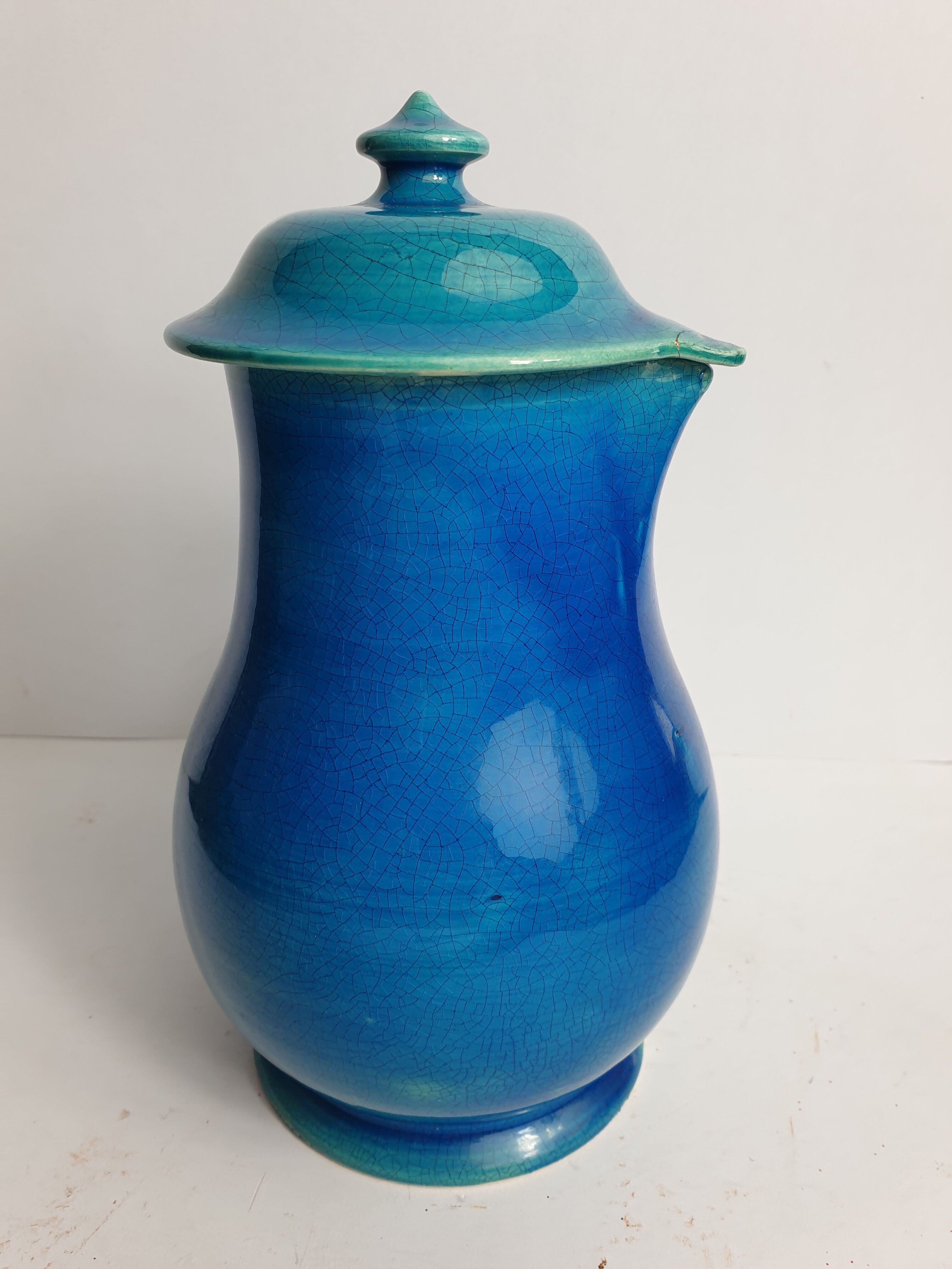 Chocolatière bleue