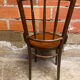 Bistro chair thonet mudson j. & j. kohn bentwood curved wood 1930 ra