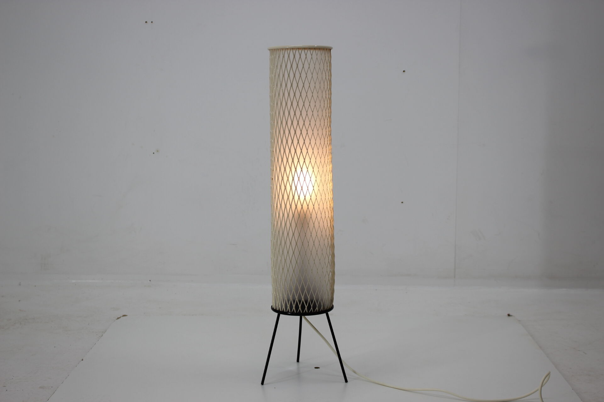 Rocket floor lamp by Josef Hurka for Napako 1960s