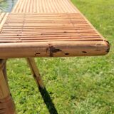 Rattan table