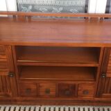 Low buffet in exotic wood