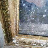 Ancient mercury mirror, late 19th century 63x80cm