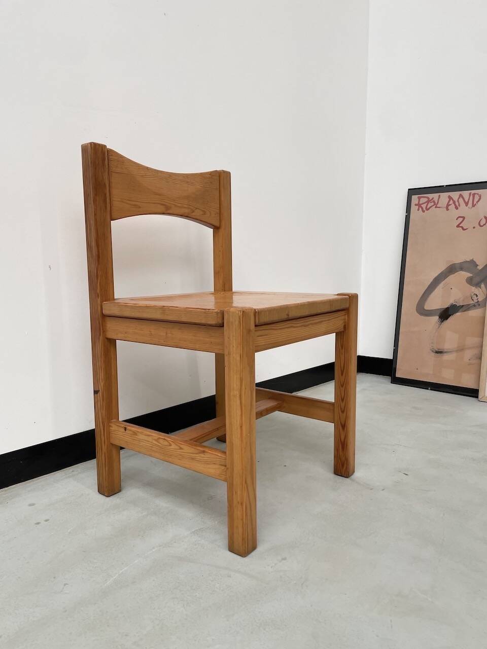 Table pin et chaises « hongisto » Ilmari Tapiovaara