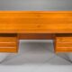 Danish teak desk by Peter Lovig Nielsen for Hedensted Mobelfabrik, 1974