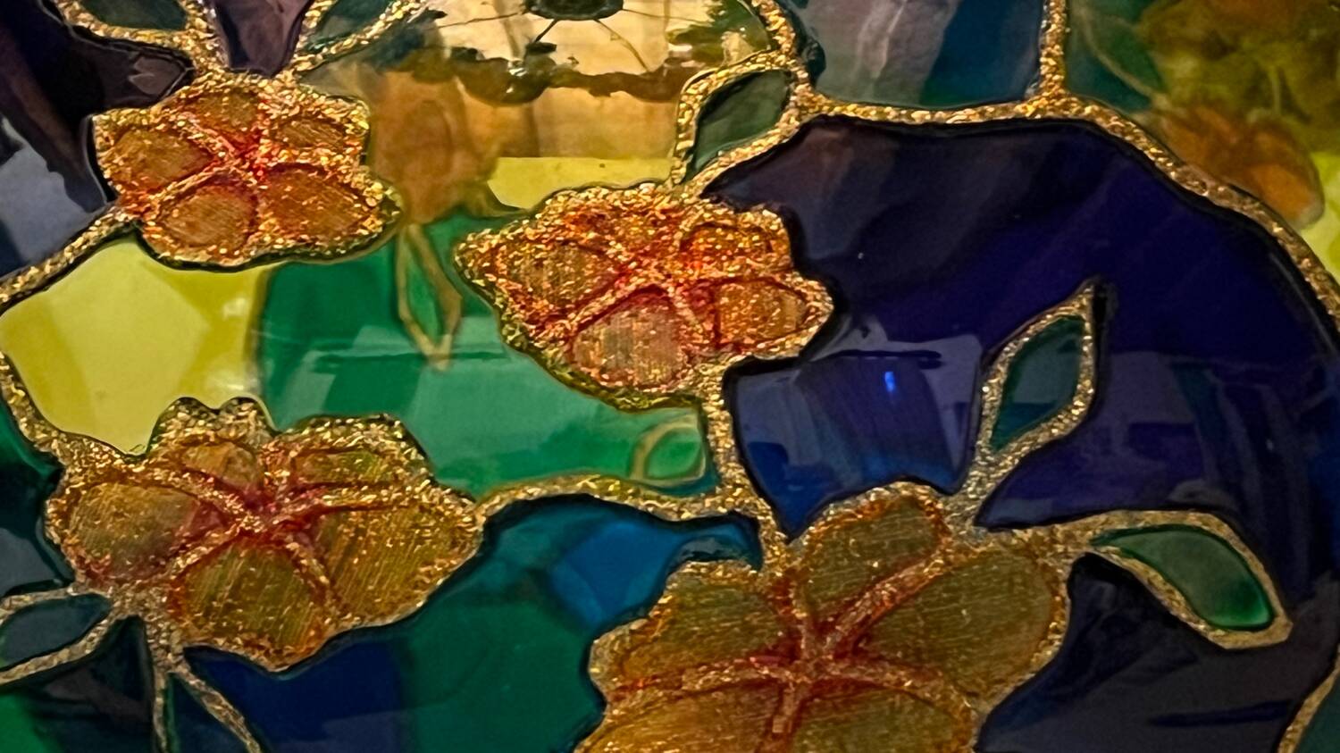 Palita multicolor glass vase