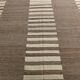 Grey & Beige Handwoven Large Kilim Rug, Turkish Wool Kilim Rug, 322x388 Cm