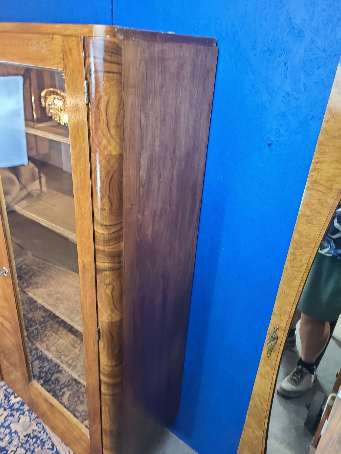 Art deco display case circa 1930