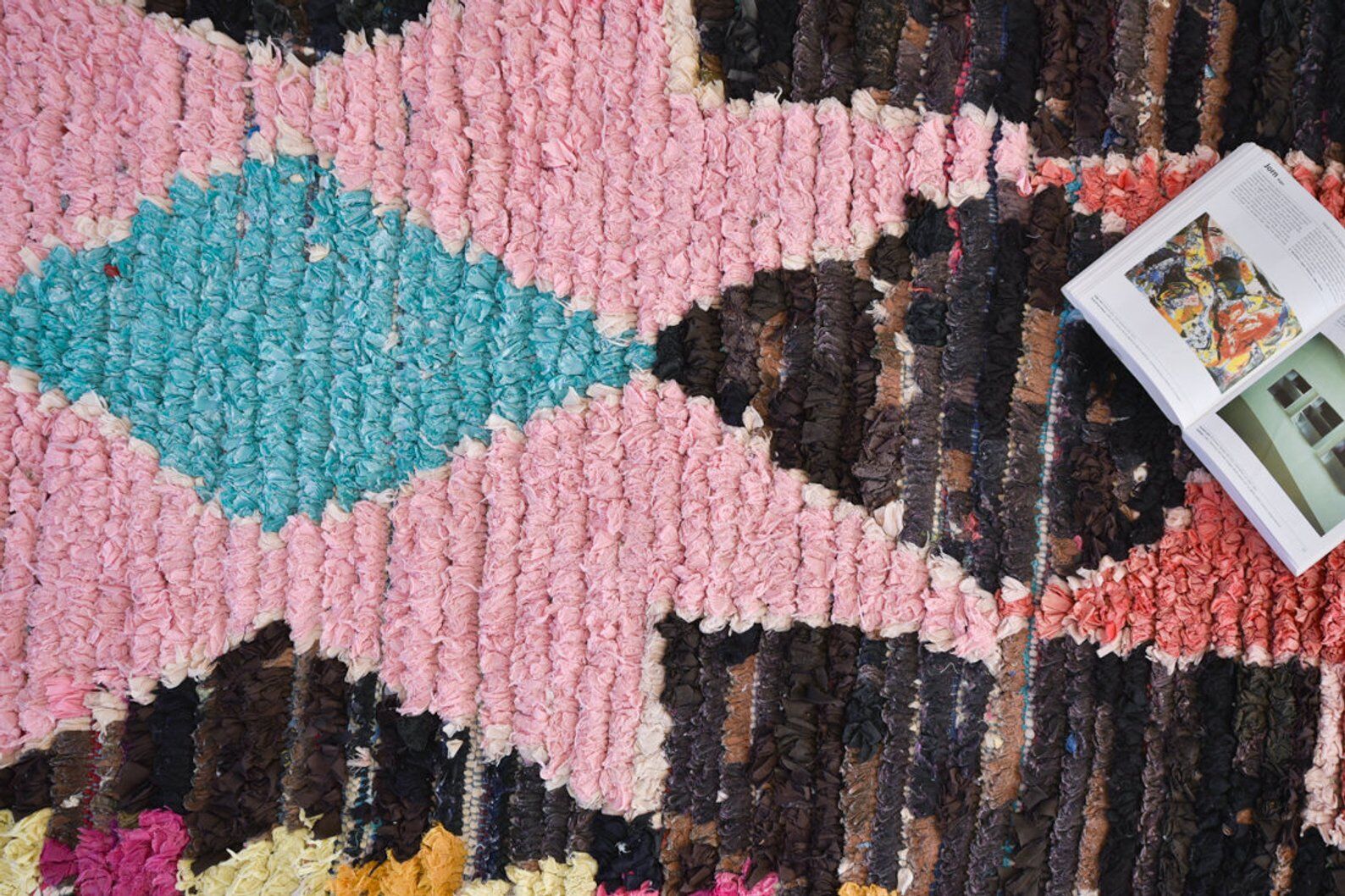 Carpet boucherouite 103x249cm