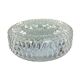 Massive Belgium Vintage Pressed Glass Mid-Century Rosette Ceiling Lamp Wall
