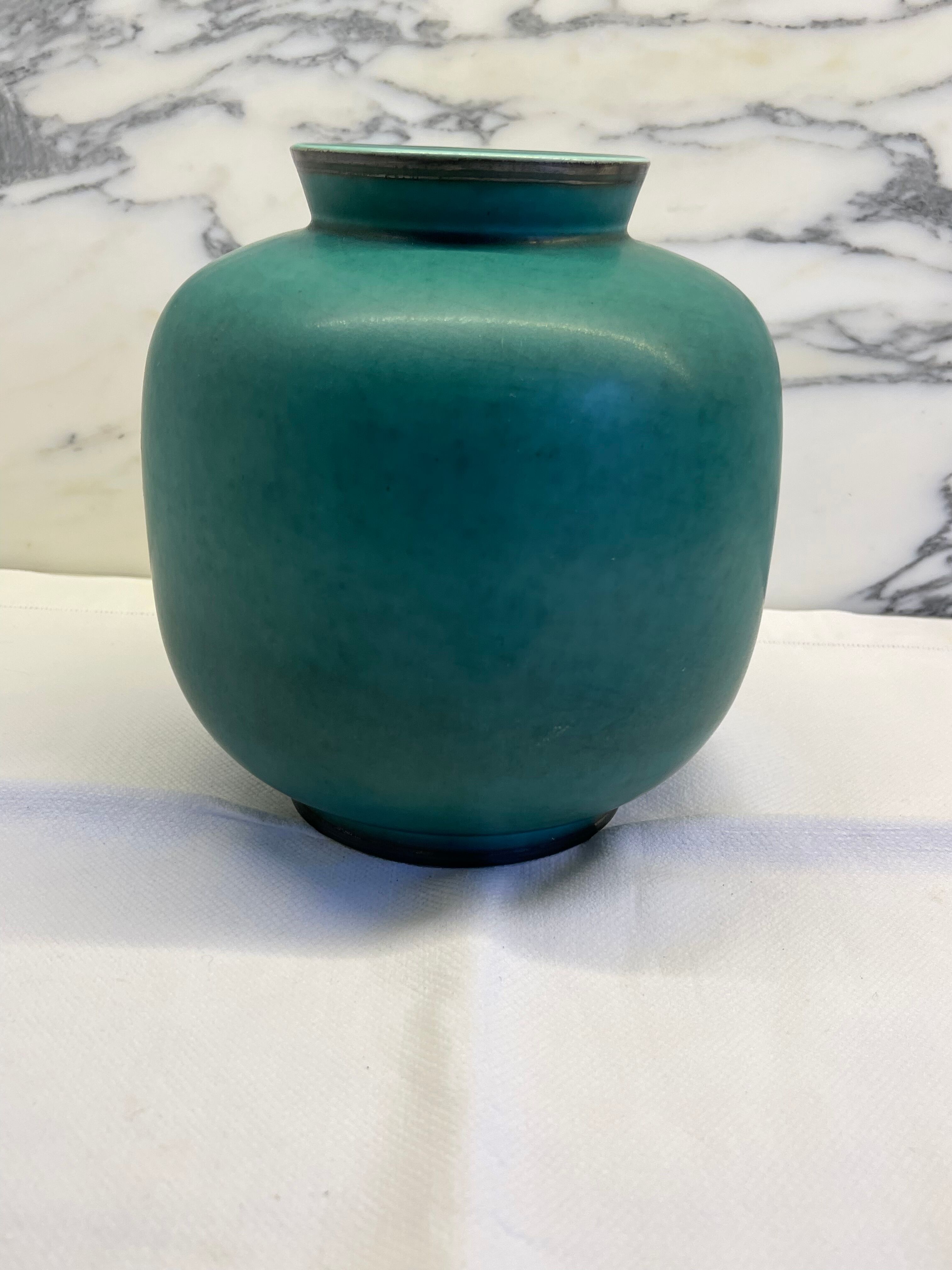 Gustavsberg Argenta Wilhelm Kage vase