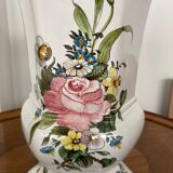 Lallier Moustiers hexagonal vase H 29cm