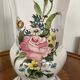 Lallier Moustiers hexagonal vase H 29cm