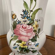 Lallier Moustiers hexagonal vase H 29cm