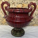 Large Medici jardinière in glazed earthenware