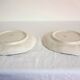 2 vintage barbotine grapes plates signed Francesco Guarino