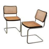Cesca B32 black chair – design inspired by Marcel Breuer
