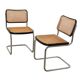 Cesca B32 black chair – design inspired by Marcel Breuer