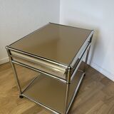 USM Haller bedside table in beige