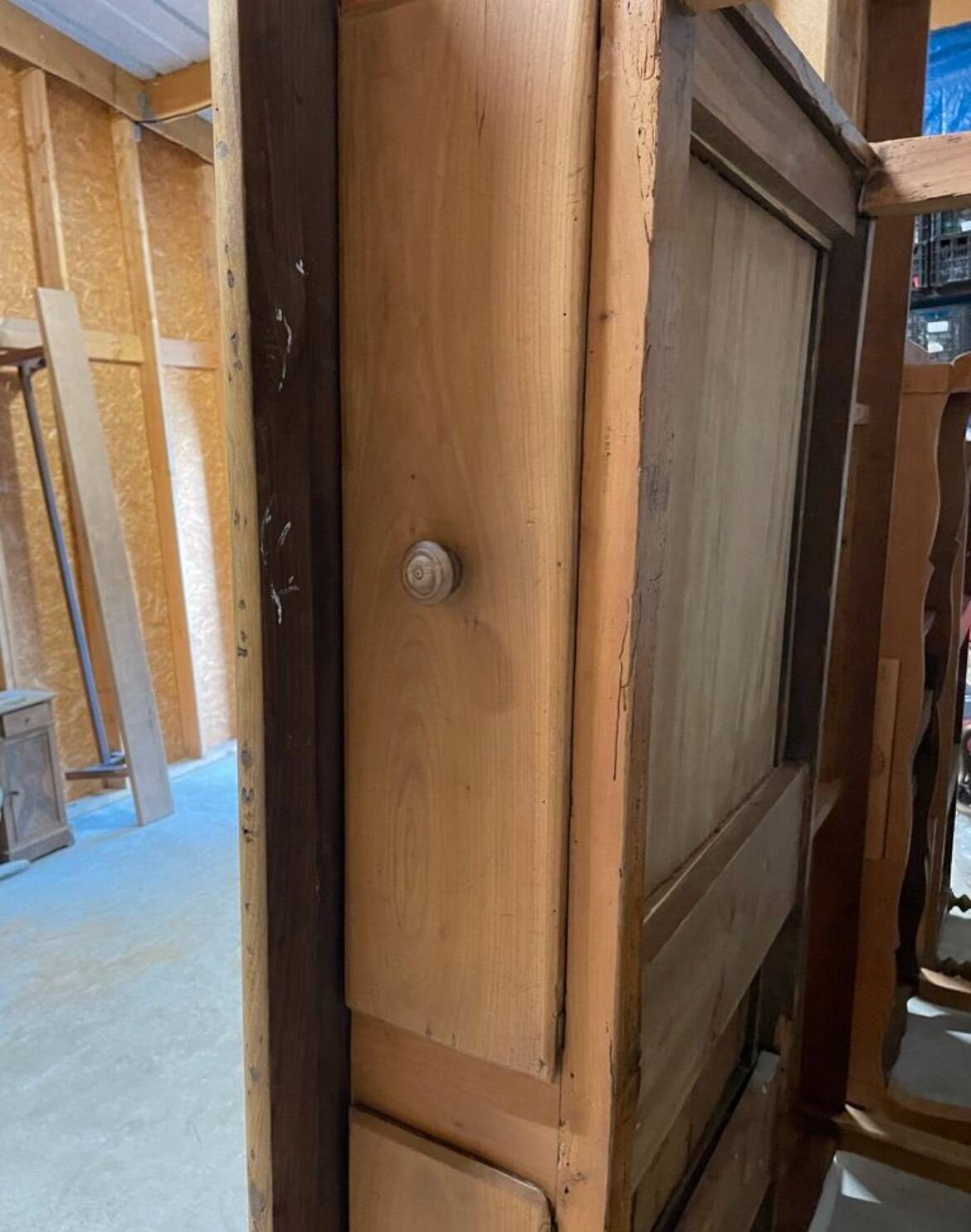 Large oak farmhouse table