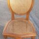 Set of 6 Louis XVI style medallion chairs