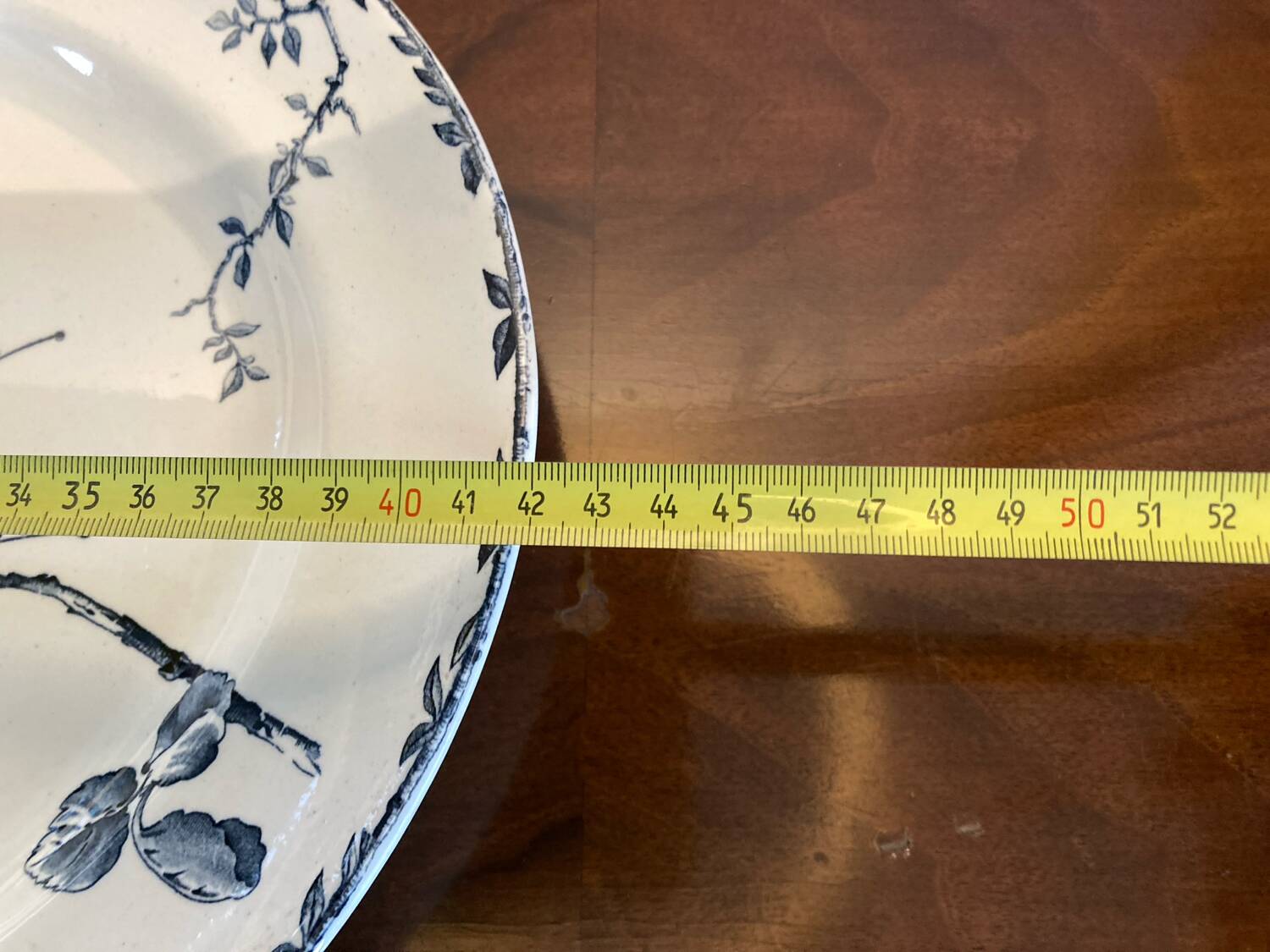 Oval plate iron earth Grand Depot Spring Oxford