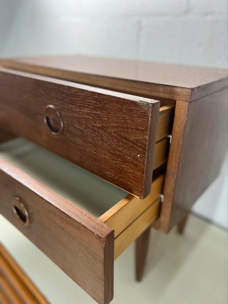 vintage bedside table / mini cabinet