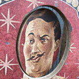 Vintage wood theme screen circus