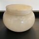 Series of 3 empty vintage alabaster pocket